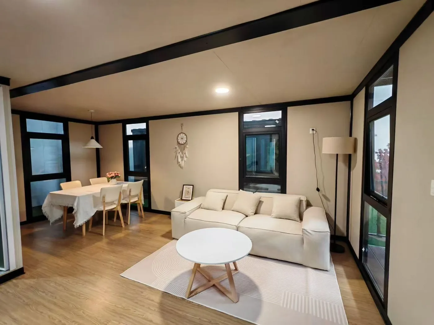 Obývací prostor Flexi House